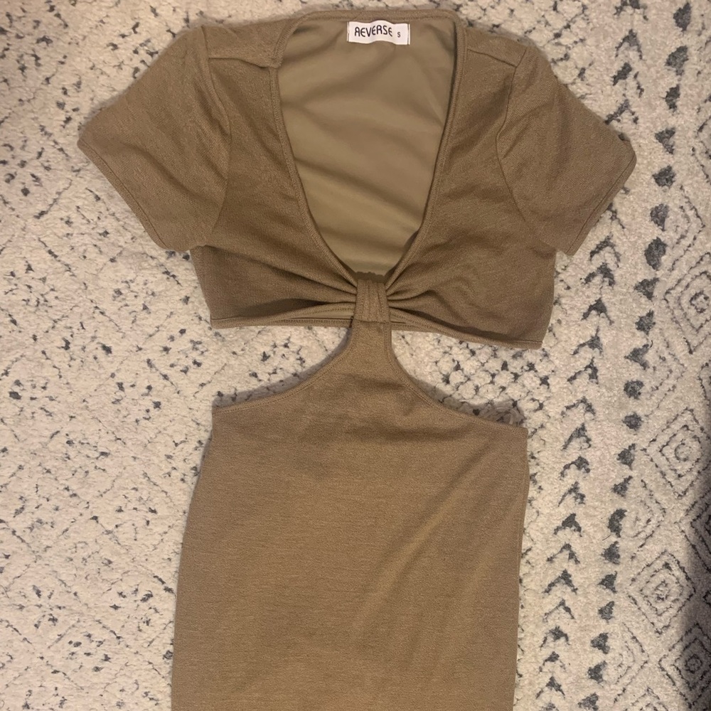 Cut out dress